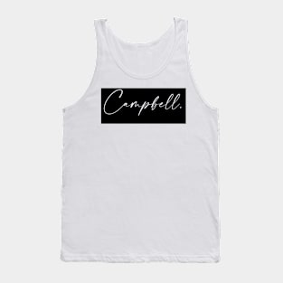 Campbell Name, Campbell Birthday Tank Top